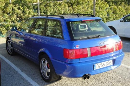 B4 - RS2 REAR BUMPER