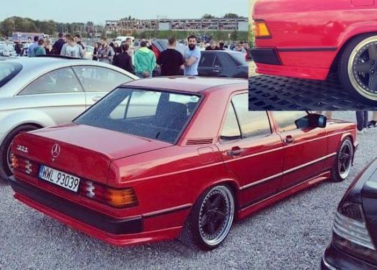 C - 190/W201 KAMEI KIT DE DEFENSAS